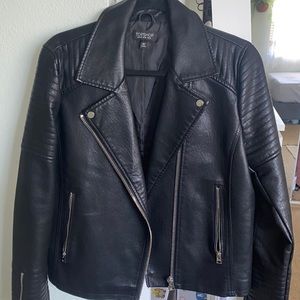 Leather jacket